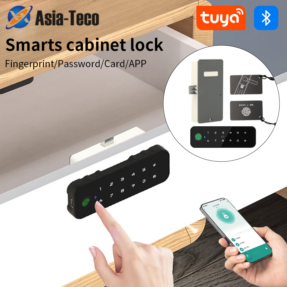Cabinet Lock Key - Tuya Bluetooth Inteligentna drewniana szafka Blokada