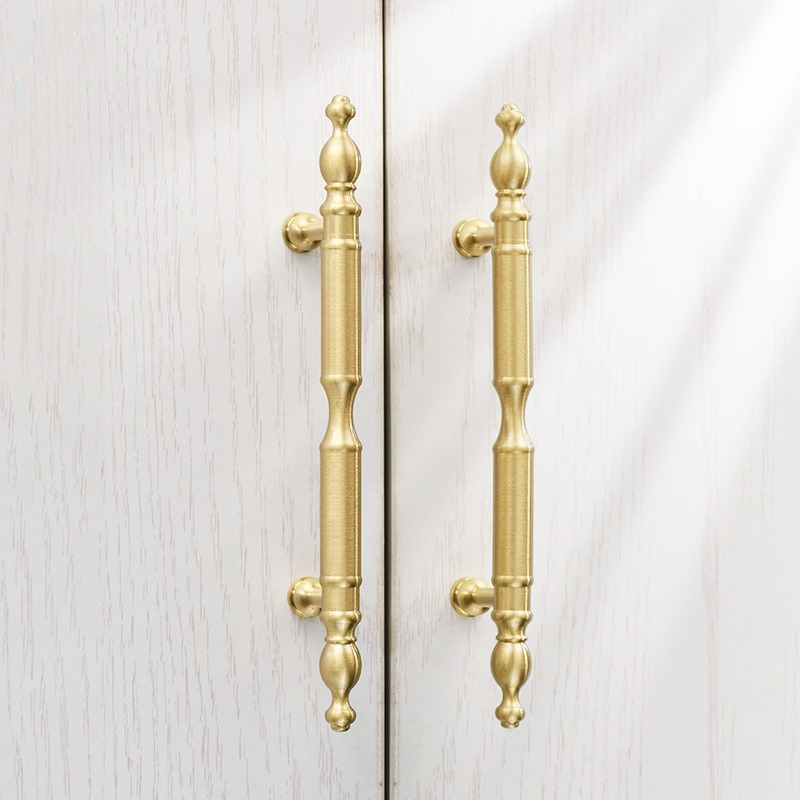 Furniture And Kitchen Hardware Fitting - Europejskie uchwyty meblowe z litego mosiądzu,