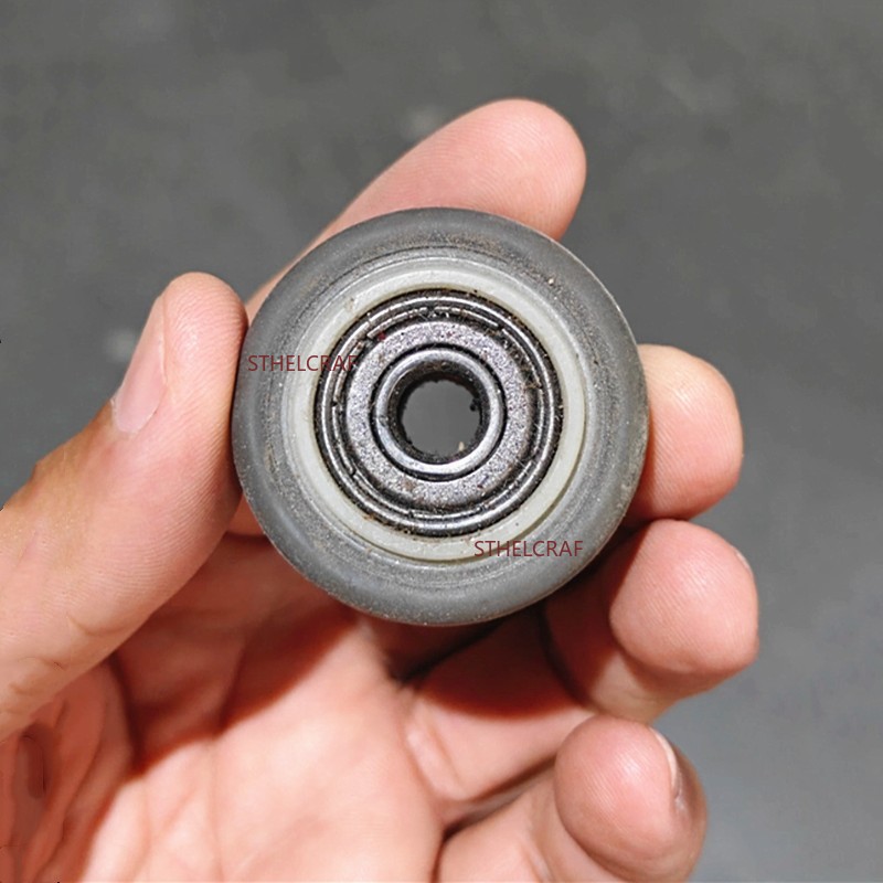 Furniture Hardware Replacement - 4 sztuki podwójnie łożyskowanych kółek z