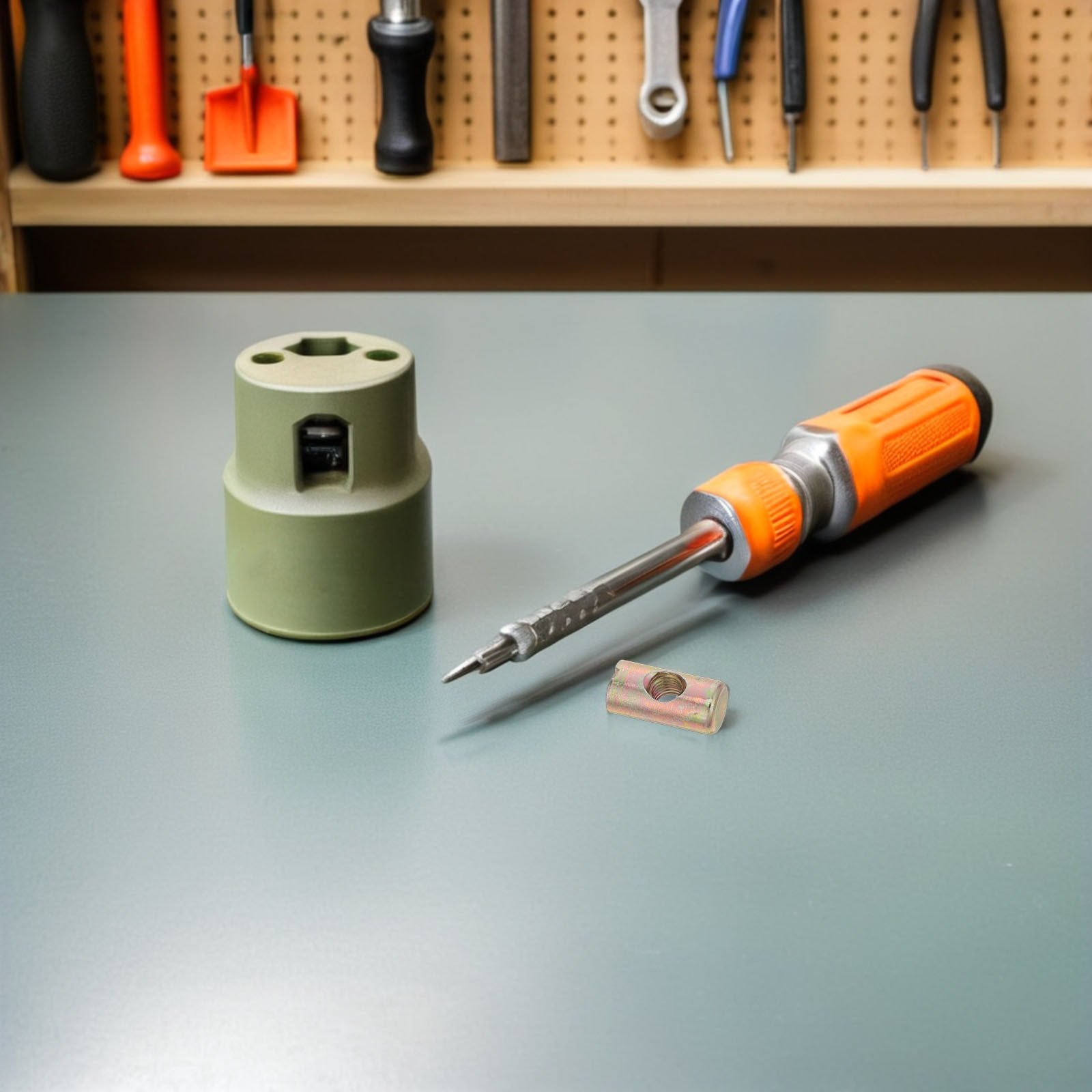 Furniture Hardware Threaded Inserts - 100 sztuk – łączniki do mebli,