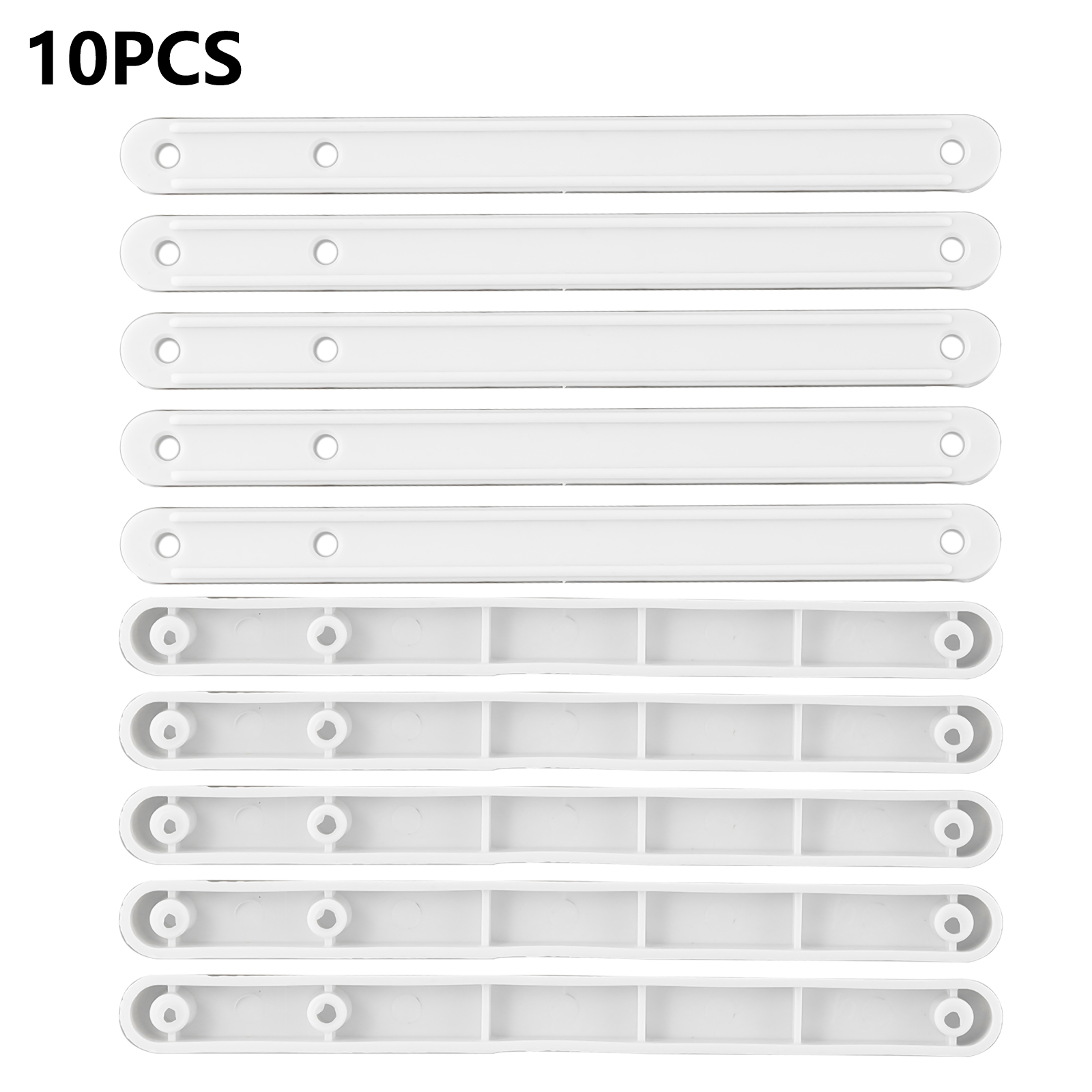 Furniture Hardware Replacement - 10 szt. Szyny do szuflad, plastikowe