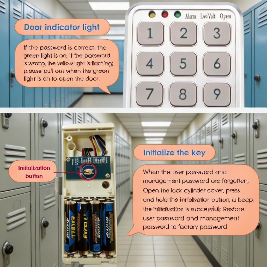 Cabinet Lock Key - Inteligentny cyfrowy zamek do szuflady, zamek