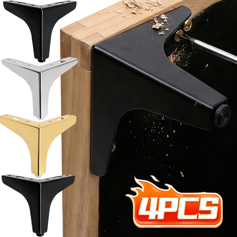 Furniture Hardware Replacement - Metalowe Nóżki do Mebli Zamienne Stopki