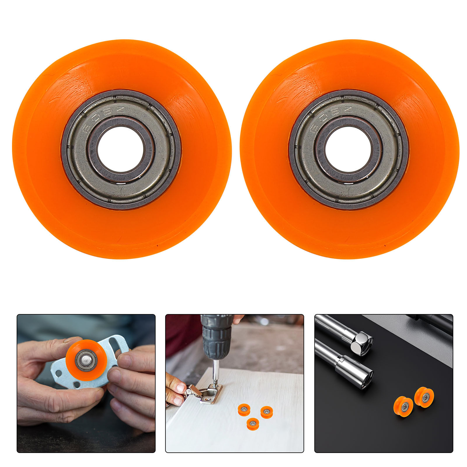 5 szt. nylonowych rolek z rowk – Furniture Hardware Replacement recenzja i cena