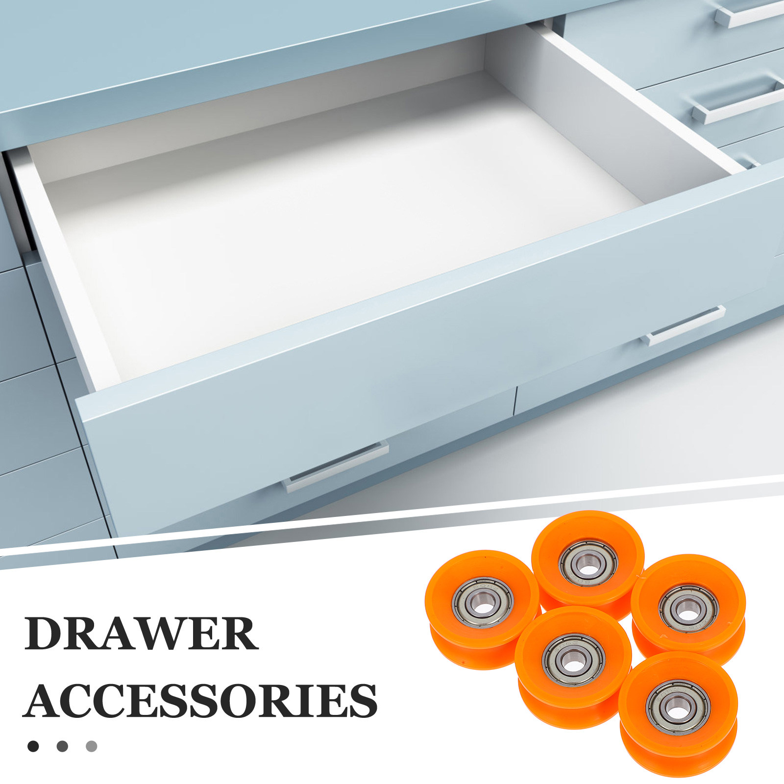 5 szt. nylonowych rolek z rowk – Furniture Hardware Replacement recenzja i cena