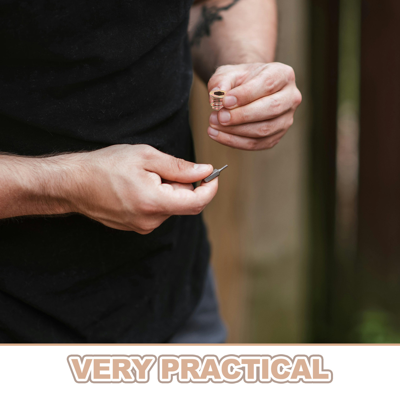 50 szt. nakrętek meblowych z k – Furniture Hardware Threaded Inserts recenzja i cena