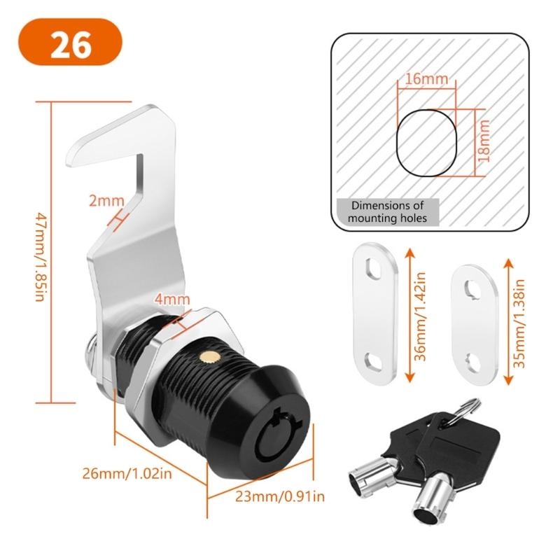 652f Ulepszenia Zestaw szafki  – Cabinet Lock Key recenzja i cena