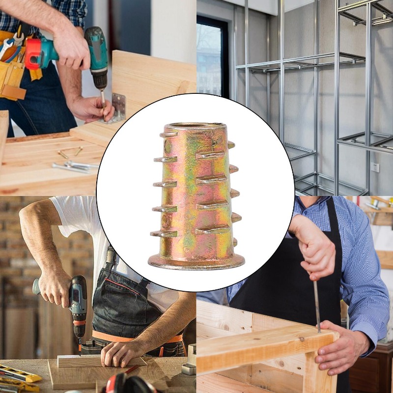 Wkładki gwintowane ze stali wę – Furniture Hardware Threaded Inserts recenzja i cena
