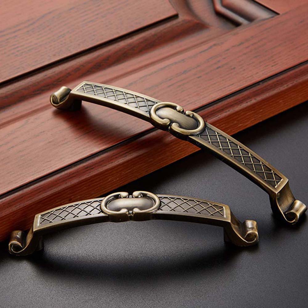 Brązowe uchwyty do szafek, sza – Furniture Hardware Handles recenzja i cena
