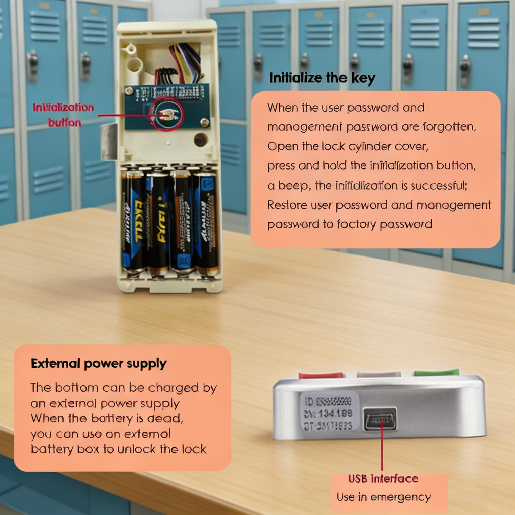 Inteligentny cyfrowy zamek do  – Cabinet Lock Key recenzja i cena