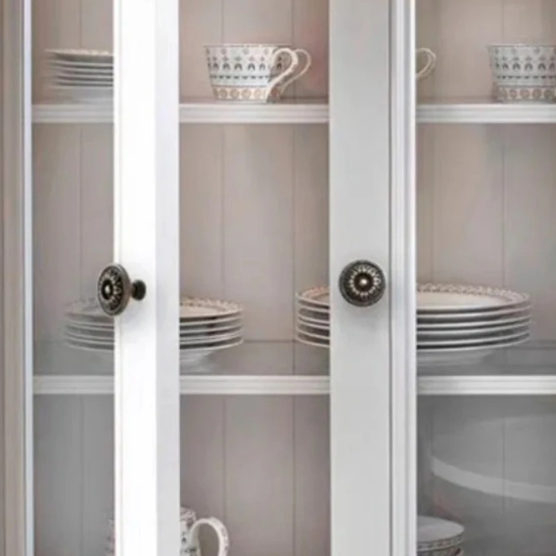 2 szt. Brązowe Retro Gałki do  – Furniture And Kitchen Hardware Fitting recenzja i cena